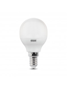 Лампа Gauss Elementary Шар 10W 730lm 4100K Е14 LED 1/10/100 2