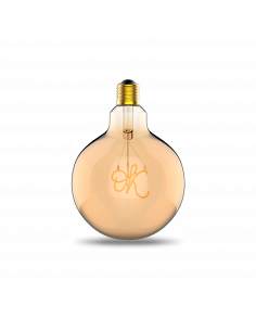 Лампа Gauss Filament G125 2,5W 200lm 2000К Е27 golden OK... 2