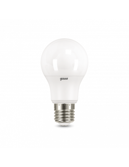 Лампа Gauss A60 11W 990lm 6500К E27 диммируемая LED 1/10/50