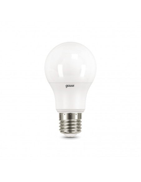 Лампа Gauss A60 11W 990lm 6500К E27 диммируемая LED 1/10/50