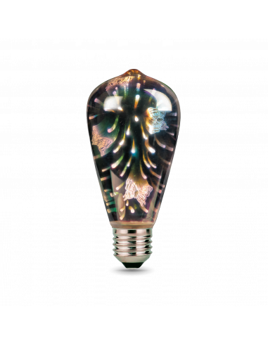 Лампа Gauss Filament ST64 4W Е27 Butterfly-3D...