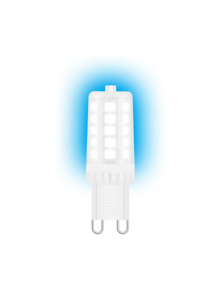 Лампа Gauss G9 AC185-265V 3,5W 460lm 6500K керамика LED 1/10/200