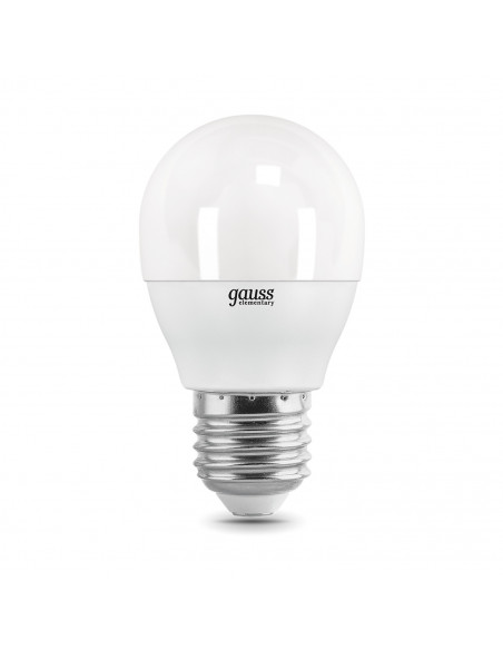 Лампа Gauss Elementary Шар 10W 730lm 4100K Е27 LED 1/10/100
