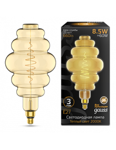 Лампа Gauss Filament Honeycomb 8.5W 660lm 2000К Е27...