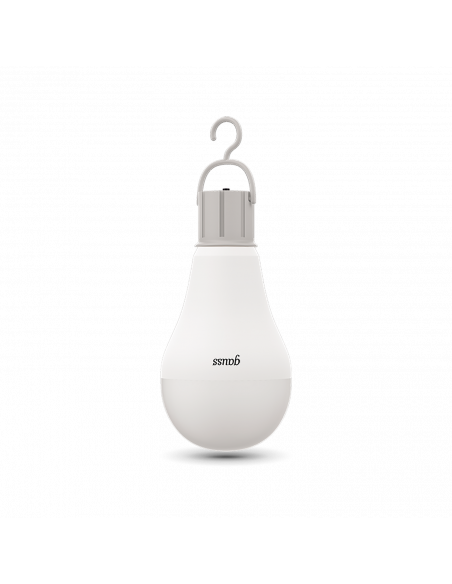Лампа Gauss A60 7W 450lm 3000K E27 с Li-Ion аккумулятором LED 1/10/60