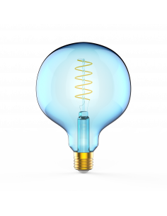 Лампа Gauss Filament G125 5W 190lm 1800К Е27 sky blue... 2
