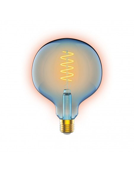 Лампа Gauss Filament G125 5W 190lm 1800К Е27 sky blue flexible LED 1/10