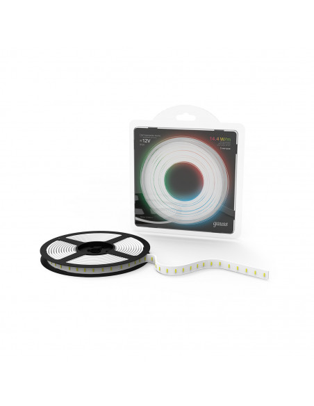 Лента Gauss LED 5050/60-SMD 14.4W 12V DC RGB (блистер 5м)