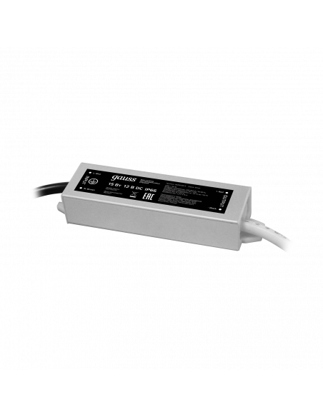Блок питания Gauss 15W 12V IP66 1/100