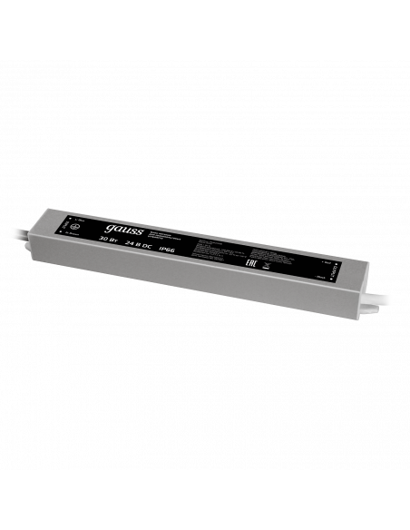 Блок питания Gauss 30W 24V IP66 1/50