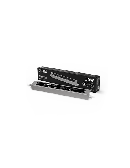 Блок питания Gauss 30W 12V IP66 1/50