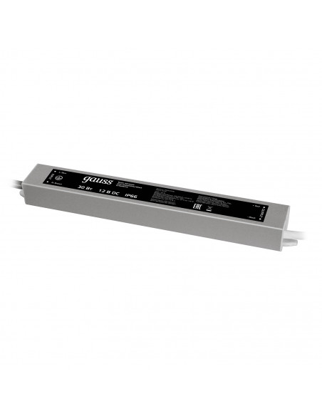 Блок питания Gauss 30W 12V IP66 1/50