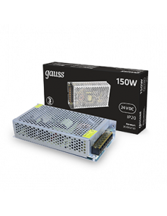 Блок питания Gauss 150W 24V IP20 1/50