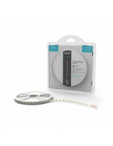Лента Gauss Basic LED 5050/60 12V 10W/m 700lm/m...