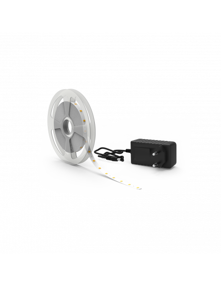 Лента Gauss Basic в комплекте LED 2835/60 12V 6W/m 600lm/m 3000K 8mm IP65 5m 1/50