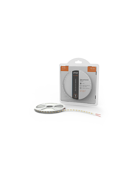 Лента Gauss Basic LED 5050/60 12V 10W/m 700lm/m 3000K 10mm IP65 3m 1/100
