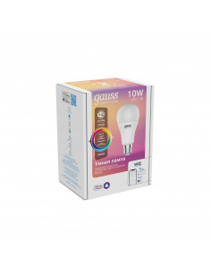 Лампа Gauss Smart Home A60 10W 1055lm 2700-6500К E27... 2