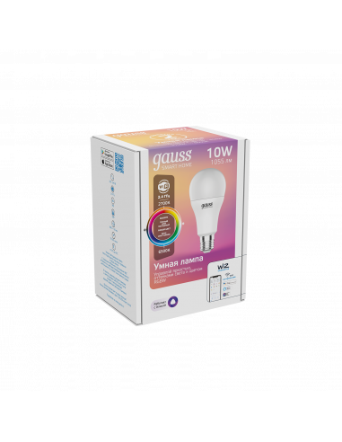 Лампа Gauss Smart Home A60 10W 1055lm...