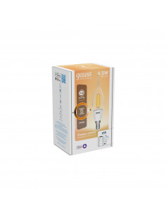Лампа Gauss Smart Home Filament СF35 4,5W 495lm 2700К E14... 2