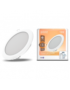 Светильник даунлайт Gauss Smart Home 16W 1500lm 2700К...