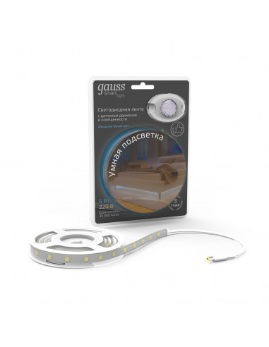 Умная подсветка Gauss 5W 4100К 1.2m сенсорная 1/20