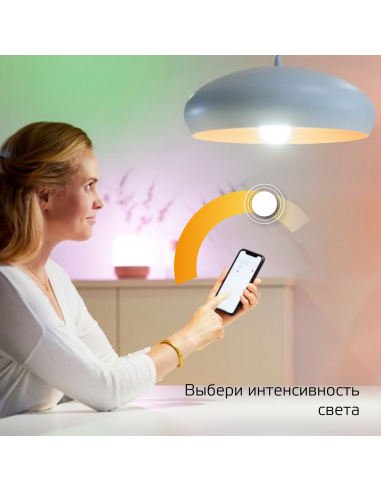 Лампа Gauss Smart Home A60 10W 1055lm 2700К E27...