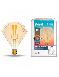 Лампа Gauss Smart Home Filament Diamond 6,5W 720lm...