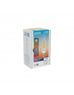 Лампа Gauss Smart Home Filament СF35 4,5W 495lm... 2