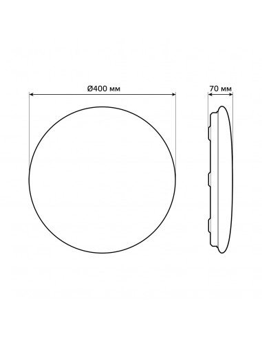 Cвет-ик GaussSmartHome наст-потол...