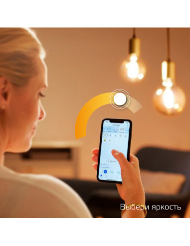 Лампа Gauss Smart Home Filament С35 4,5W 495lm...
