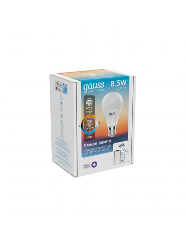 Лампа Gauss Smart Home A60 8,5W 806lm...