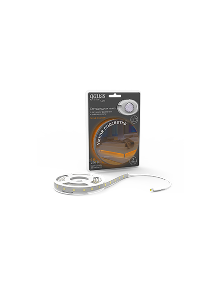 Умная подсветка Gauss 5W 2700К 1.2m сенсорная 1/20