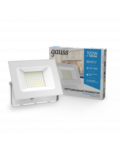 Прожектор Gauss Elementary 100W 9500lm 6500K 175-265V... 2