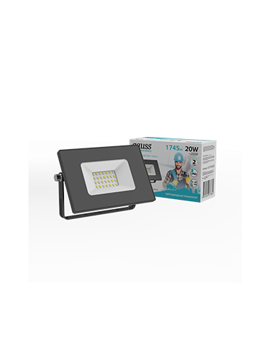 Прожектор Gauss Elementary 20W 1745lm 4000К...