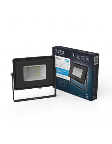 Прожектор Gauss Qplus 30W 3300lm 6500K 175-265V...