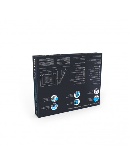 Прожектор Gauss Qplus 150W 18000lm 6500K 175-265V IP65 графитовый LED 1/4