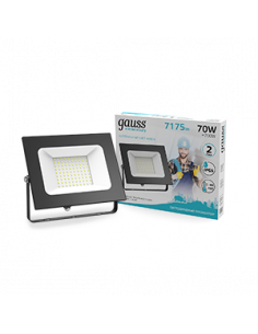 Прожектор Gauss Elementary 70W 7175lm 4000К 175-265V IP65...