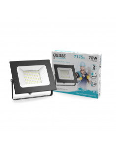 Прожектор Gauss Elementary 70W 7175lm 4000К 175-265V IP65... 2