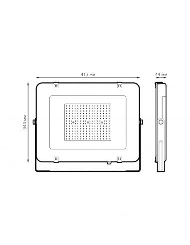 Прожектор Gauss Elementary 200W 16800lm 6500К...