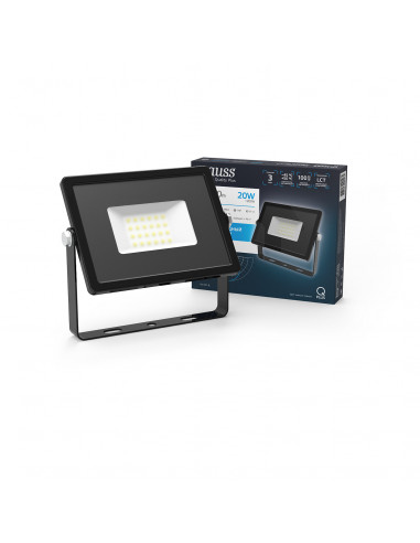 Прожектор Gauss Qplus 20W 2000lm 6500K 200-240V...