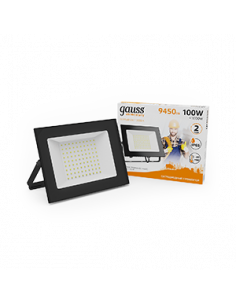 Прожектор Gauss Elementary 100W 9450lm 3000К 175-265V...