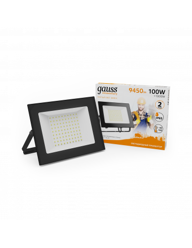 Прожектор Gauss Elementary 100W 9450lm 3000К...