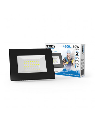Прожектор Gauss Elementary 50W 4500lm 6500К...