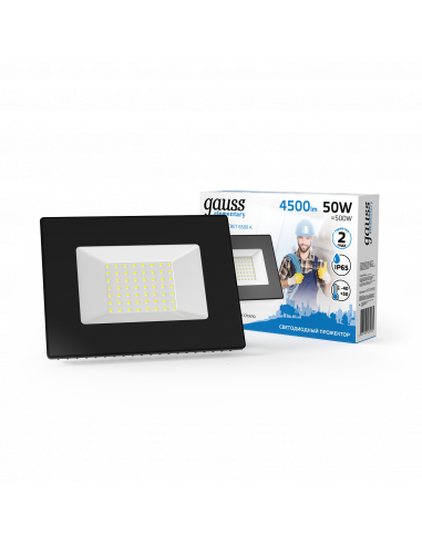 Прожектор Gauss Elementary 50W 4500lm 6500К...