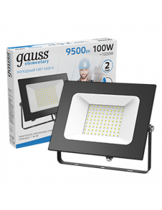 Прожектор Gauss Elementary 100W 9500lm 6500К 175-265V...