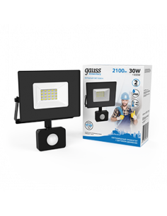 Прожектор Gauss Elementary-S 30W 2100lm 6500К 175-265V...