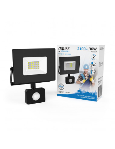 Прожектор Gauss Elementary-S 30W 2100lm 6500К...