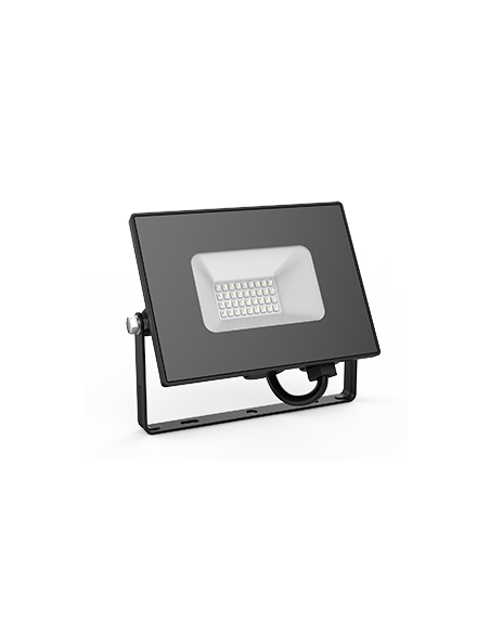 Прожектор Gauss Elementary 20W 1400lm зеленого свечения 175-265V IP65 черный LED 1/20