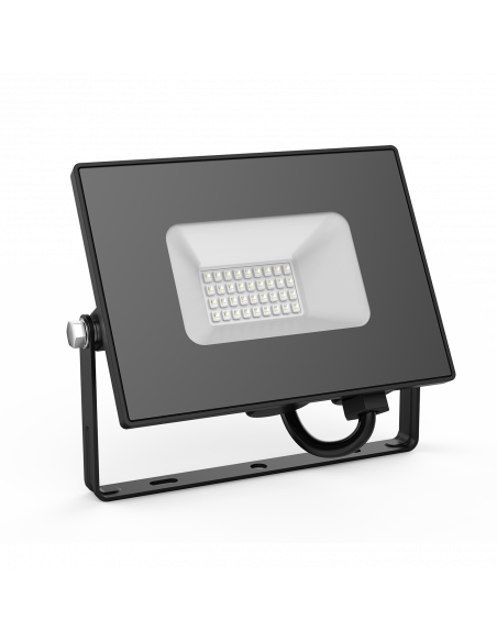 Прожектор Gauss Elementary 20W 1400lm зеленого свечения 175-265V IP65 черный LED 1/20