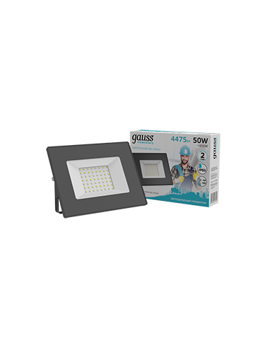 Прожектор Gauss Elementary 50W 4475lm 4000К...